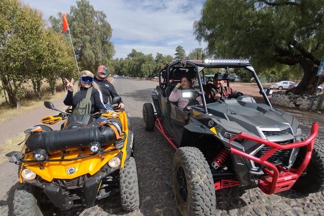 Adventure Tour through Teotihuacan on ATV - Stop 1: Piramides de Teotihuacan (1h30) and the myths behind the stones