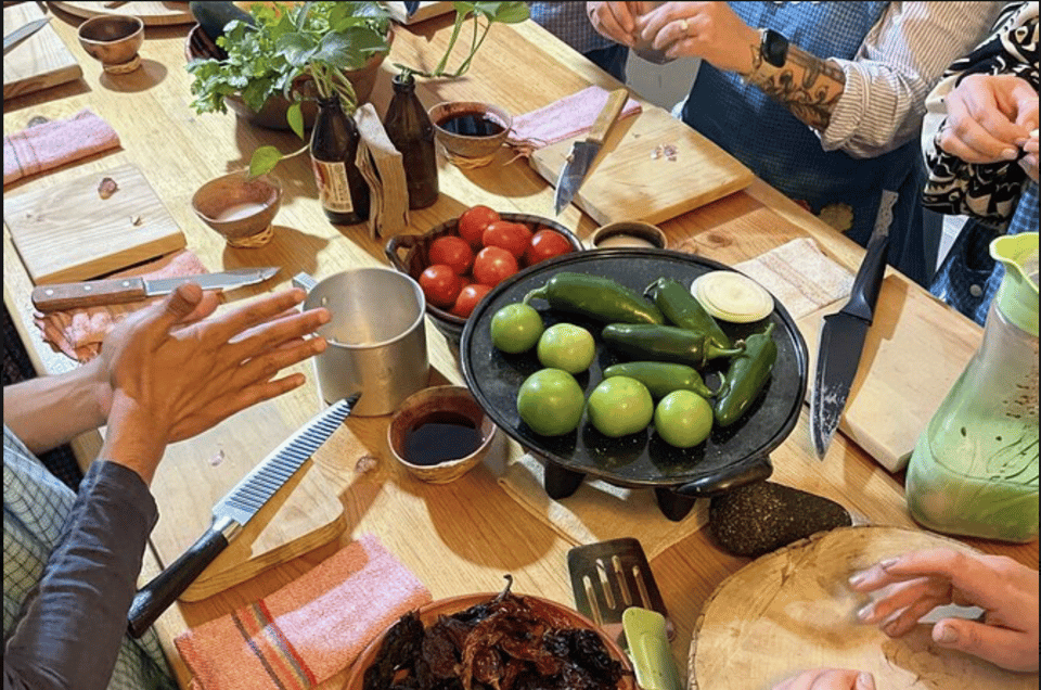 Authentic Mexican Salsas Workshop - Agua de Jamaica + Taste-Testing: The Flavor Classroom Part