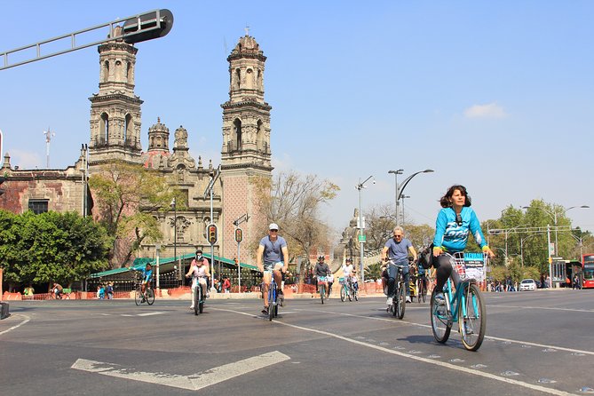 Aztec Tlan - Heritage Bike Tour CDMX - Pre-Hispanic temple ruins: the Aztec foundation stop