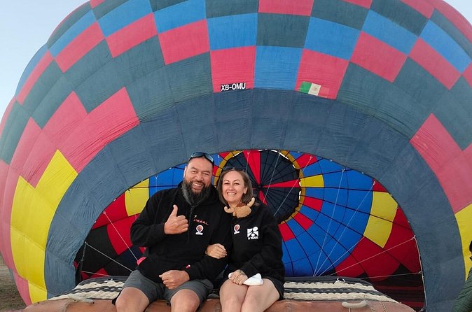 Balloon flight in Teotihuacán from Mexico City - Photographs, the flight certificate, and staying in control of your memories
