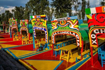 CDMX Enjoy a unique tour of Xochimilco and Coyoacán - UNAM’s Rector’s Office and Central Library murals: Mexico in public art