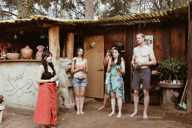 CDMX: TEMAZCAL Healing & cleansing ceremony ritual Zapoteca - The setting: an intimate oasis close to the city