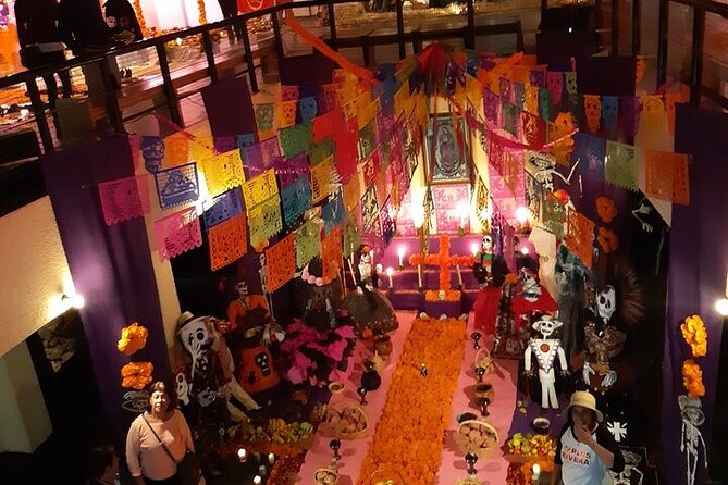Day of the Dead in Mixquic Visit the Houses and Altars Pantheon - Mixquic After 2:00 pm: timing that sets the mood