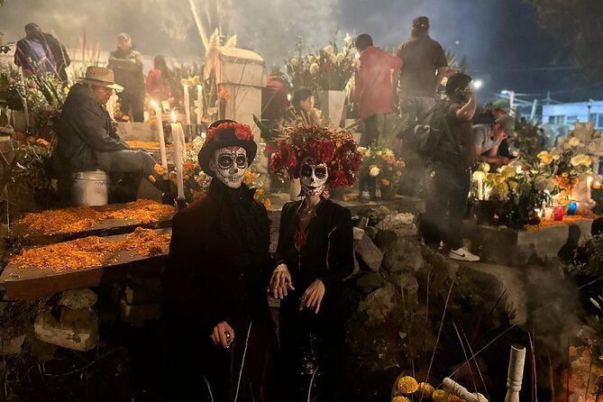 Day of the Dead in Mixquic Visit the Houses and Altars Pantheon - Walking, crowding, and smoke: plan for comfort