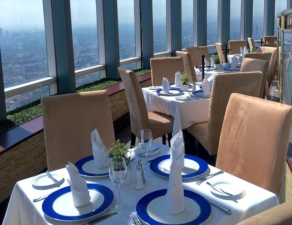 Dinner at the Revolving Bellini Restaurant in Mexico City - The 3-course dinner: what you’ll likely eat and how the pace feels