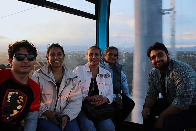 Discover Reforma & Chapultepec Park: Cable Car & Ferris Wheel - Aztlan Feria de Chapultepec and the ferris wheel perspective