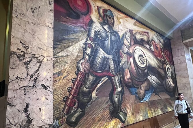 Exploring Mexican Muralism: A Journey through Bellas Artes Palace - Stop 2: Inside the Fine Arts Palace for Mexican Muralism on the Walls