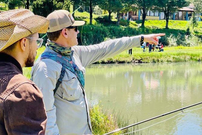Fly Fishing Experience Near Mexico City - On the water: fishing time with room to learn