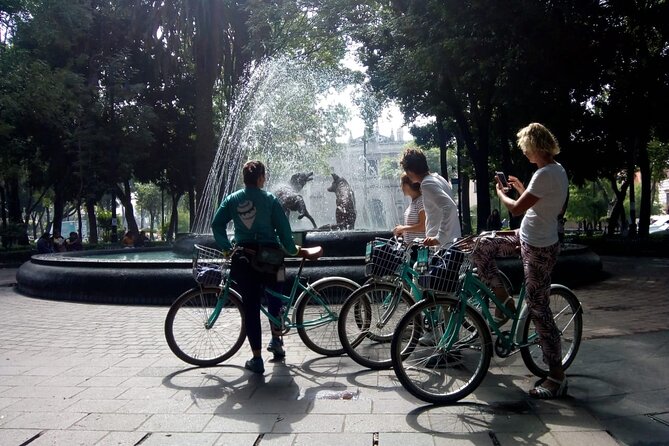 Frida's Heart Guided Biking Tour in Coyoacán - Plaza de la Conchita: Cortés-era chapel on an older Toltec shrine