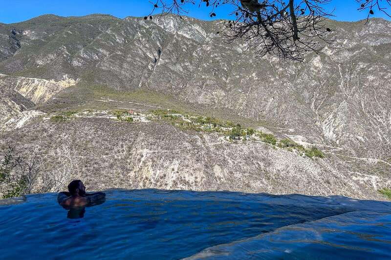 From Mexico City: Tolantongo Hot Springs Day Trip with Guide - The suspension bridge and trails: choose your adventure level