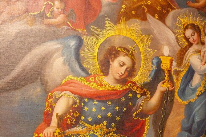 Guided tour of the Basilica of Guadalupe and Museum of Art - Stop 3: Expiatory Temple to Christ the King—first basilica energy, with paintings to track
