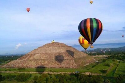 Hot Air Balloon Ride over Teotihuacan - The Inflation Show: Coffee Break and a Real Sense of How It Works