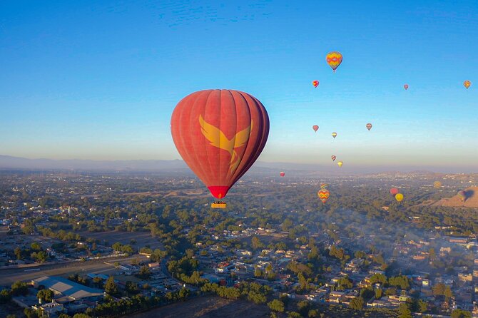 Hot Air Balloon Rides in Teotihuacan with Breakfast - Teotihuacan from the sky: the part that makes people book it