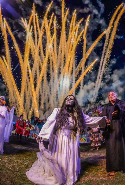 La Llorona, Live Show in the Canals of Xochimilco. - Getting to the right dock: Plaza Popocatépetl 47 in Condesa