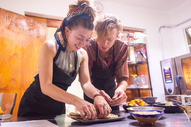 Learn How To Cook Mexican Food - What You Learn: Green Salsa, Chiles, Masa Shaping, and Nopales