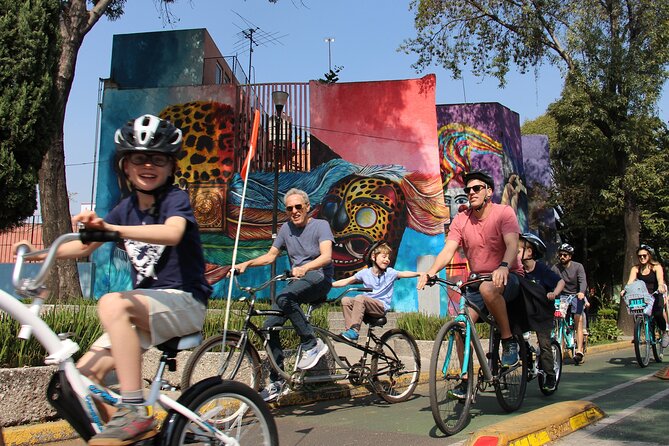 Mexico City; ART NACO : Murals & Street Art Bike Tour - Street-food snacks: included and designed for real diets