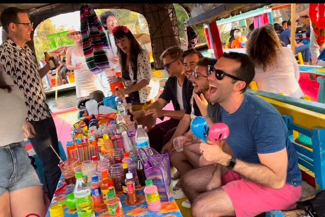 Mexico City Canals by Boat with Live Commentary with Meal Drinks - Games on the canals: bingo/lottery, karaoke, and why guides matter