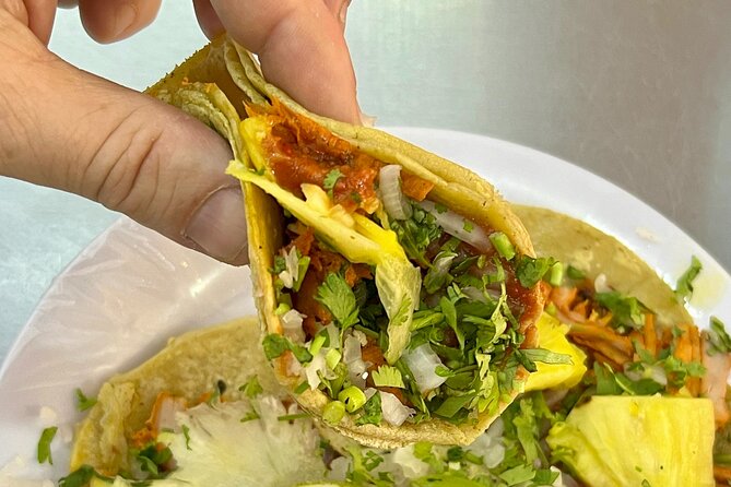 Mexico City: Coyoacan Tacos Tour & Optional Frida Kahlo Museum - The first stops: Plaza Hidalgo and Parroquia San Juan Bautista