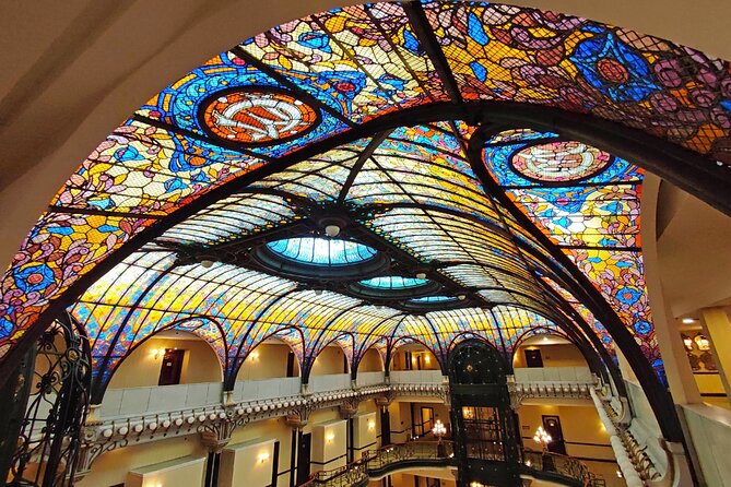 Mexico City Downtown Centro private tour+ Palacio de Bellas Artes - House of Tiles: an architectural oddity with Orozco in the mix