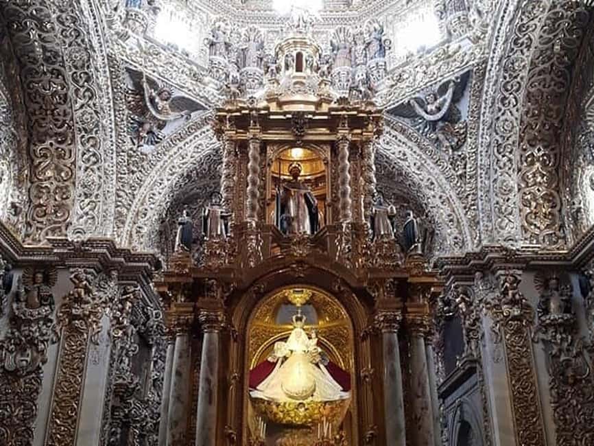 Mexico City: Full-Day Puebla and Cholula Tour - Tonantzintla’s church: Tequitqui art in 30 minutes