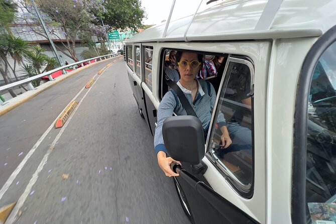 Mexico City PRIVATE Lucha Libre, mezcal & Tacos on a 1975 VW Bus - The 1975 VW Bus Pickup: Part Transportation, Part Atmosphere