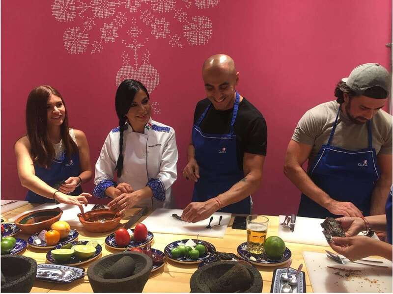 Mexico City: Street Taco Cooking Class & Market Tour - Back to the studio: making tacos al pastor, barbacoa, and campechanos