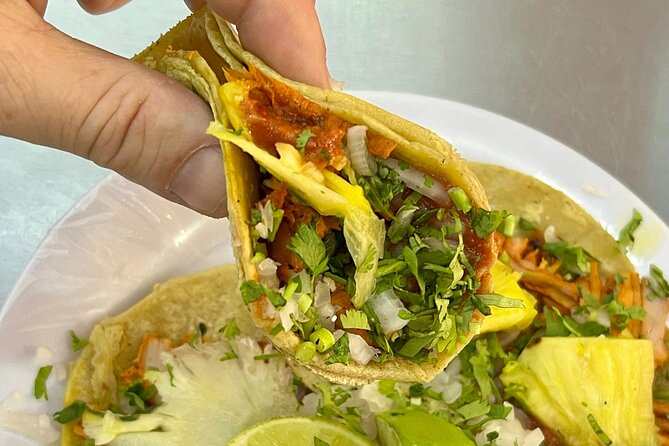 Mexico City Zocalo Tacos Tour by Michelin Starred Chef Torres - Plaza Manuel Tolsá Area: Mezcal Tasting Plus Homemade Cream Dessert