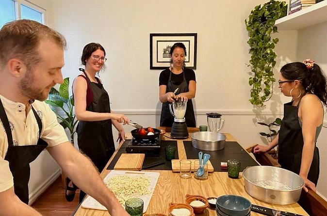 Multi-Variety Tamal Class in a Condesa home or rooftop gallery - Drinks Included: Beer, Mezcal, and Soft Drinks