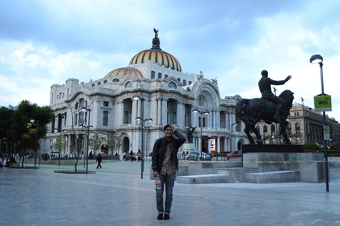 Must-see Buildings & Palaces of Mexico City - Starting at Palacio de Bellas Artes: bronze, marble, and mural storytelling