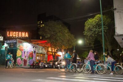 Neon Bike Party - Private Bike Tour - Where you meet on Reforma and why it matters
