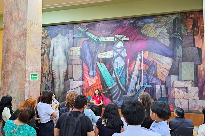 Palace of Fine Arts Mural Tour - Rivera’s Universe Controlled Man: The Story Behind the Famous Face of Muralism