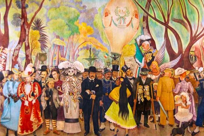 Private Street Food & Mural Art Tour in Mexico City - Palacio de Bellas Artes: Muralismo and why the building matters