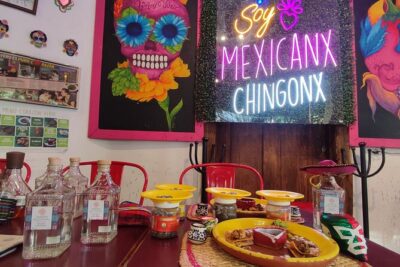 Private Tour: Lucha Libre + Tacos Michelin + Transportation - Stop 1: the mezcal tasting with chapulines and Oaxacan chocolate