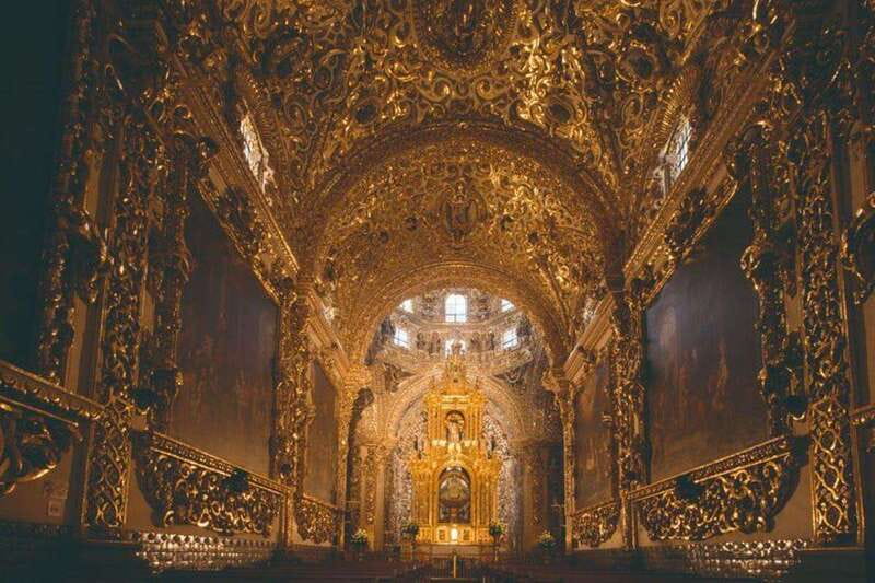 Puebla the Talavera city & Cholula the Greatest Pyramid - Puebla Cathedral and UNESCO Streets: Talavera You Can Actually Spot