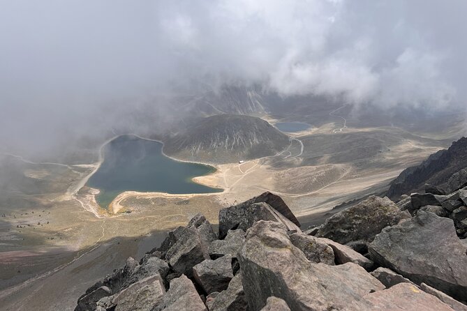 Reach the Nevado de Toluca's summit from mexico city private tour - The hike plan: crater rim, Lake of the Moon, and back to the border