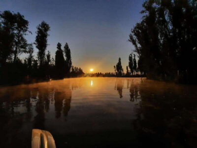 Sunrise in Xochimilco - The Trajinera Ride at Twilight: Coffee, Quiet Sounds, and First Light