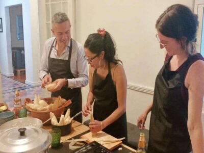Tamales 101: Multi-variety tamal cooking class and feast - Two Tamales From Scratch: The Green Tomatillo Method