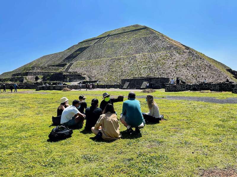 Teotihuacan Pyramids & lunch at my Grandma's house - Van ride to the grandmother’s house: coffee first, questions later