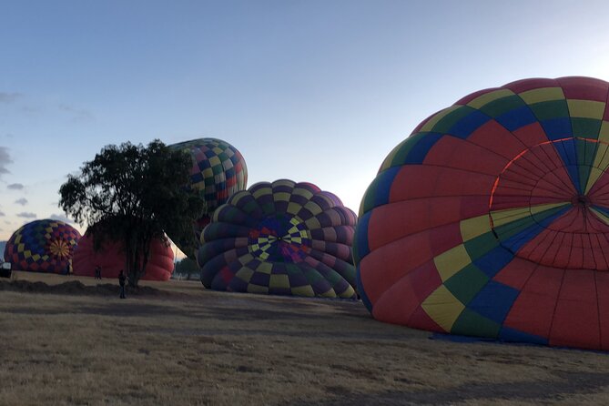 Teotihuacan Shared Hot Air Balloon Air Balloon Tour with Guide - The archaeological circuit: Acolman and the Templo Mayor overview