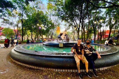 the bohemian neighbourhood of Coyoacan - Meeting at Parque Frida Kahlo, Then Getting a Real Pace for 4 Hours