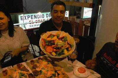 Tour of Mexican markets with Mezcal and traditional food - Mercado Juárez meeting point and breakfast setup