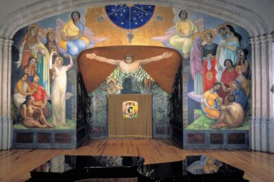 Tour Women Muralists : Strokes that resist Mexico City - Stop 1: Antiguo Colegio de San Ildefonso (the cradle of muralism, with women in focus)