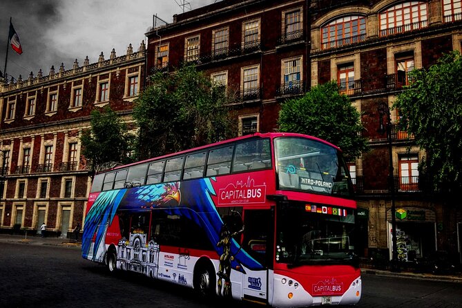 Tourist Bus in Mexico City Night Tour or Hop-On Hop-Off Service - The 1 hour 15 minute Route: How the Bus Tour Flows