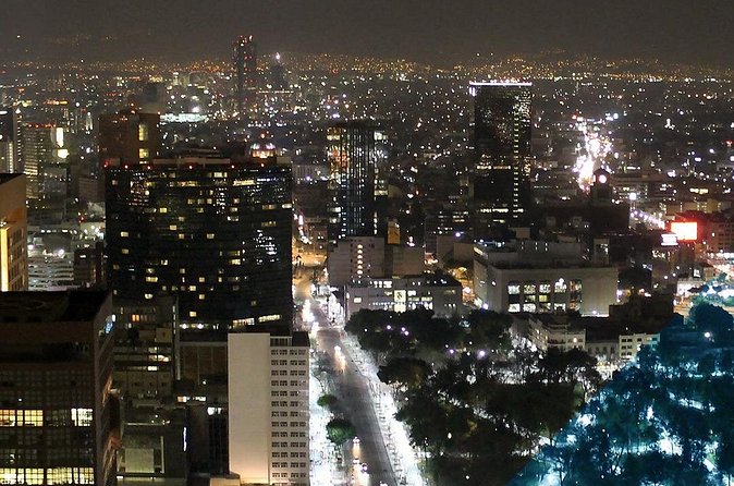Viewpoint Torre Latino Panoramic view of Mexico City - Duration and Pace: What One Hour Feels Like