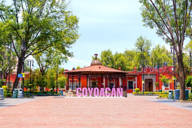 Xochimilco and Coyoacan and Frida Kahlo Museum optional - Walking Coyoacán: Cobblestones, Markets, and Iconic Corners