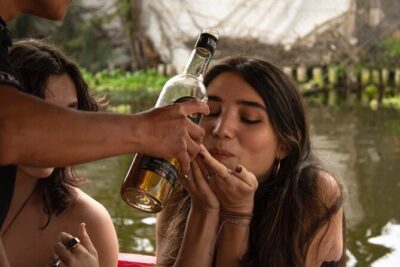 Xochimilco BOAT LIGHT PARTY WITH 1 DRINK AND 4 TAQUITOES + 18 - What you get: unlimited drinks, 4 taquitos, and fries (plus a horn for your playlist)