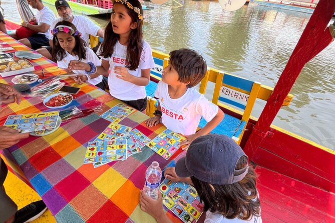 Xochimilco Boat Ride with Kids - The axolotl moment: the community aquarium stop