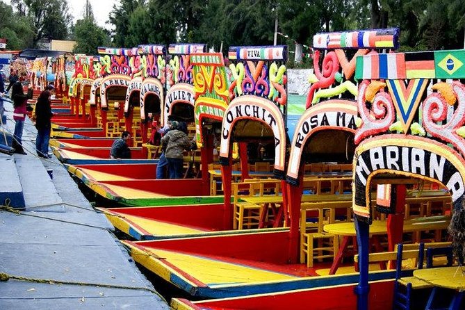 Xochimilco - Coyoacan Tour - Trajinera expectations: boats, mariachi, snacks, and wait times
