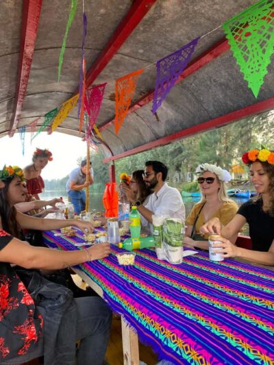 Xochimilco: Food and Trajinera Ride with Local Women - Market walks and street food tastings: quesadillas, tacos, tlacoyos