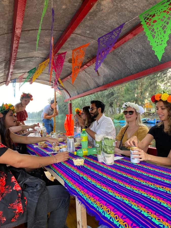Xochimilco: Food and Trajinera Ride with Local Women - Market walks and street food tastings: quesadillas, tacos, tlacoyos